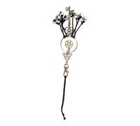 CashMuch Witch Bell Pendant for Protection, 31cm Metal Wind Chimes for Door, Car, Home & Garden