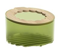 CASHSTER Sandbox, Hamster Bath Box | Sand Bass for Hamsters, Patient for Small Animals, Cleaning and Bathing, Sturdy Hamster Sand, Bath Cover