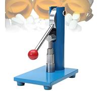 Cashwise 3mm/6mm/8mm/10mm/12mm Tablet Press Machine, Manual Tablet Punch Press, Laboratory Household Powder Tablet Press, with Handle, Pill Stamping Maker Tableting Tool 3mm
