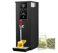 Cashwise Commercial Instant Water Dispenser, Desktop Electric Hot Water Boiler, 60°C to 100°C Adjustable, for Tea and Coffee Making in Staff Canteens Black
