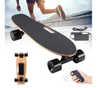 Cashwise Electric Skateboard with Remote Control, Up to 13.67 MPH Top Speed, 5 Miles Range, 176 Pounds Max Load, Electric Longboard Maple Cruiser for Adults and Teens