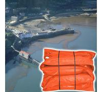 Cashwise Flood and Water Barriers, PVC Oil Fences, PVC Floating Oil Booms, Multiple Independent Airbags, Solid Floating Garbage Fences on The River 0.9 * 10M