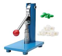 Cashwise Lever-Type Tablet Press Tablet Press Machine, Household Small Manual Steel Single Punch Powder Tablet Press Machine Pill Stamping DIY Maker Tableting Tool 3mm
