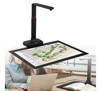 Cashwise Portable Smart A2/A3 Document Scanner, 23MP HD Camera, 100+ Languages OCR for Windows & Mac