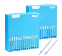 casicial 48 Pcs Sticky Ear Cleaning Buds, Reusable Resin Gel Ear Wax Removal Sticks with Storage Case, Gentle Adhesive Ear Cleaner Pick Tool for Adults Kids,Travel Safe Alternative to Cotton Swabs
