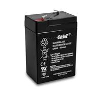 Casil CA640 6V 4Ah Battery - Replacement for Lithonia ELB06042 Emergency Light Battery, ELB 06042 - Compatible with Lithonia Exit Signs & Commercial Emergency Lighting Fixtures