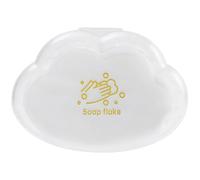 Casiler 50pcs Disposable Soap Paper Cloud Shape Soap Sheets Travel Portable Scented Pocket Soap Mini Hand Washing Soap