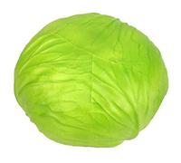 Casiler Artificial Cabbage Fake Vegetables Simulation Realistic Food Model for Kitchen Home Party Halloween Decoration Display Prop
