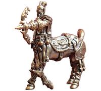Casiler Copper Centaur Statue Brass Horse Ornament Soldier Figurine Centaur Ornament Craft Small Desktop Decor