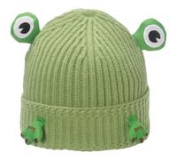 Casiler Cute Beanie Frog Beanie Animal Knit Hats, Funny Beanie Hat Winter Skiing Slouchy Warm Cap, Soft Headwear for Women Man