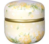 Casiler Mini Tea Storage Containers Tinplate Tea Tins Coffee Tins Food Storage Container for Tea Coffee Herb Candy Chocolate Sugar Spices