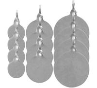 Casiler Stainless Steel Spinner Target 12pcs Shooting Targets Shooting Training Tool Outdoor Multipurpose Shooting Practice Supplies