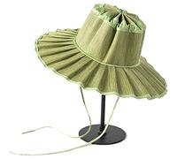 Casiler Waterproof Papyrus Cotton Foldable Pleated Women Sun Hats Adult Spring Summer Outdoor Beach Shade Girl Cap