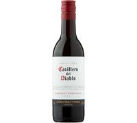 Casillero del Diablo Cabernet Sauvignon Red Wine, Smooth Chilean Red Wine with Cassis & Dark Chocolate Notes, 187ml, Case of 12