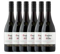 Casillero Del Diablo | From Chile | 75cl |Red wine | Bold, Rich & Spicy | Premium Wine Gift Set | Ideal for Dinners, Parties & Gifting (Case of 6 bottles, shiraz)
