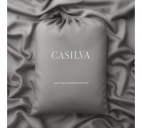 CASILVA Eucalyptus Sheets - Infused with Silver for Anti-Odor, Softer Than Silk Fibers, More Cooling Than Cotton - Perfect for Hot Sleepers & Sensitive Skin - 100% Tencel Lyocell - Twin Sheet Set