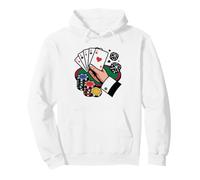 Casino Dealer Cut Card Placed Game Begins Ritual Every Shoe Pullover Hoodie
