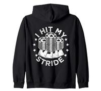 Casino Gambler I Hit My Stride Gambling Zip Hoodie