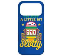 Casino Lover I'm Just A Little Bit Slotty Funny Gambler Case for iPhone 17 Pro Max