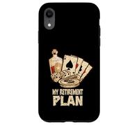 Casino Poker Player My Retirement Plan Poker Card Player Case for iPhone XR
