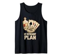 Casino Poker Player My Retirement Plan Poker Card Player Tank Top
