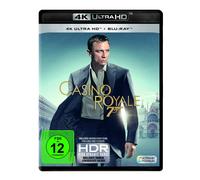Casino Royale ( 4K Ultra-HD + Blu-ray ) (4K UHD Blu-ray) Dench Judi Wright Craig