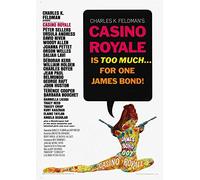 Casino Royale James Bond 007 Poster/Print/Picture Satin Photo Paper - A1-594mm x 841mm