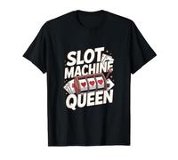 Casino Slot Machine Gambling Value Graphic T-Shirt, Men, Black, M