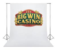 Casino Slots 777 Big Win Abstract Photography Backdrop Washable Photo Studio Backdrops Background for Party Video Shooting