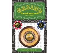 Casino Word Search Puzzle Book: Word Searches with Easy to Read Print about Casino Terms, Table Games and More | 6x9 inches, 110 pages | 55 Puzzles ... Gift for Holidays, Vacations, and Free Time