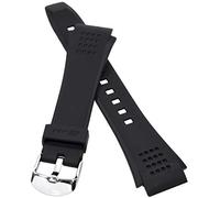Casio 10268556 Genuine Factory Replacement Resin Watch Band fits EFA-123-1A EFA-124-1A EFA-124-7A