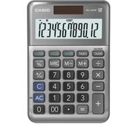 Casio MS-120FM 12 Digit Desk Calculator Grey MS-120FM-WA