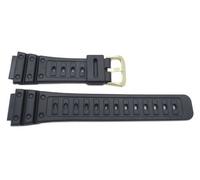 Casio 70360128 Genuine Factory Replacement Resin Watch Band fits DW-5000-1B DW-5400C-9 DW-5600C-9C DW-5600C-9V SWC-05-1V
