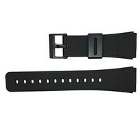 Casio 70378364 - Resin Strap for Men's Watch, Black (22), Black/White, strip