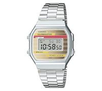 Casio Vintage Red & Cream Digital Watch A168WEHA-9AEF