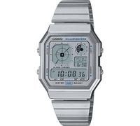Casio A130We-7Aef Collection 34Mm Quartz Watch In Silver Silver One Size