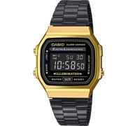 Casio Digital Watch Classic Black and Gold A168WEGB-1BEF