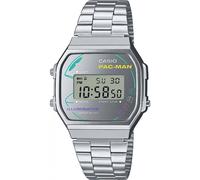 Casio Men's Digital Quartz Watch with Stainless Steel Strap A168WEPC-7AER