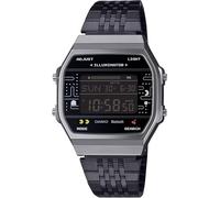 Casio ABL-100 Series Digital Wristwatch, Mobile Link, Bluetooth Included, Step Tracker, Unisex, Overseas Model, Pac-Man Collaboration Black IP ABL-100WEPC-1B, sports