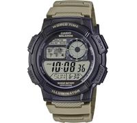 Casio AE-100W-5AVEF Men’s Digital Watch Resin Amber LED 10 Bar World Time
