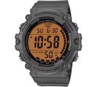 Casio AE-1500WHC-8AVE Men's Grey Resin Watch, Chronometer, Alarm, LED Backlight