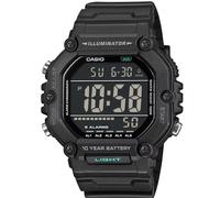 Casio AE-1600HX Series Digital Watch | Black | LED Illuminator | Extra Long Band | 10-Year Battery Life | 100M Water Resistant
