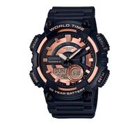 Casio Aeq-110w-1a3 52.2mm 10atm Quartz Analogue/digital Watch