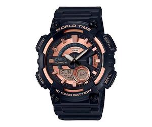 Casio Aeq-110w-1a3 52.2mm 10atm Quartz Analogue/digital Watch