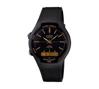 Casio Alarm And Black Resin Strap Watch