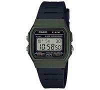 Casio Alarm Chronograph Green & Black Case F-91WM-3AEF Watch