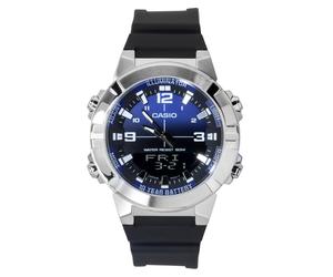Casio Analog Digital Combination Blue Dial Quartz AMW-870A-2AV 50M Mens Watch