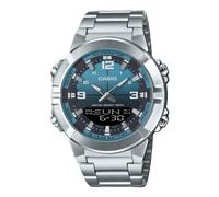 Casio Analog Digital Light Blue Dial Quartz Sports AMW-870DA-2A2V Men's Watch