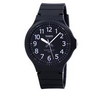Casio Analog Japan Mov't Quartz Resin Strap Black Dial MW-240-1BV 50M Mens Watch