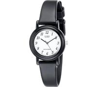 Casio Analog Women's Watch Black Resin And Rubber 25Mm Waterproof 3 Atm LQ-139B